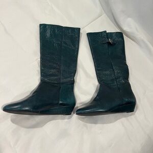 Steve Madden Intyce Boot Dark Green Size 9 *EUC*